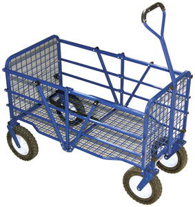 What are some uses of collapsible carts?